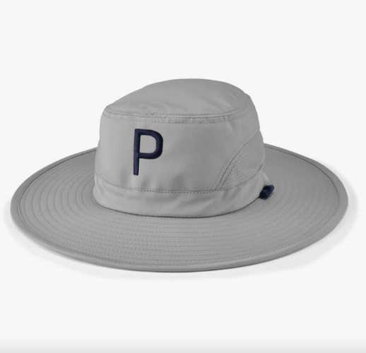 Puma Aussie P Bucket Hat (One Size) 2024 Golf Cap NEW