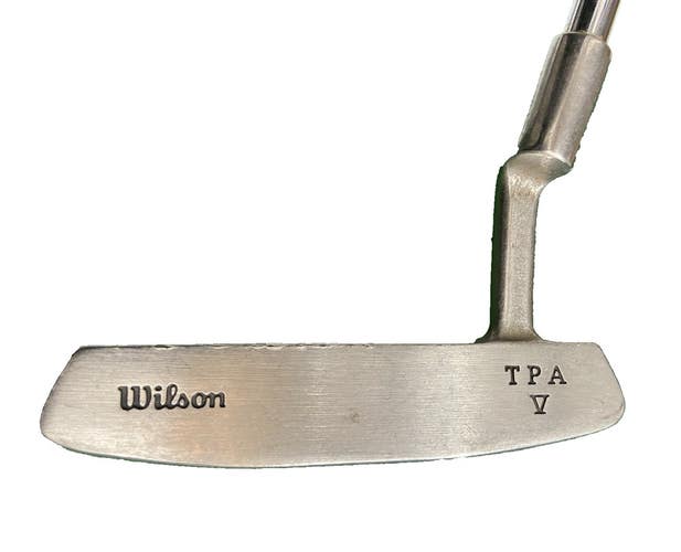 Wilson T.P.A. V Blade Putter RH Steel 34.5 Inches With Original Pro Arch Grip