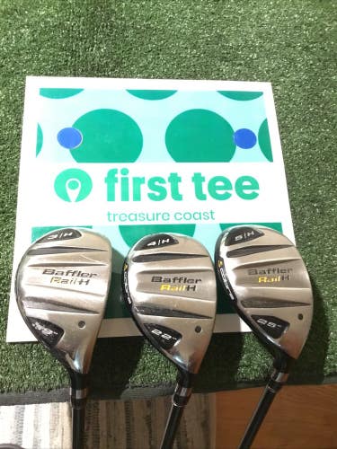 King Cobra Baffler Rail H Hybrids Set (3H, 4H, 5H) Regular 65g Motore Graphite