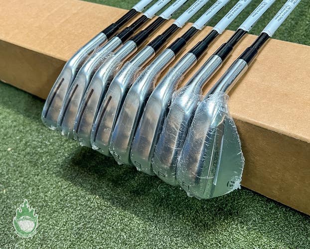 New RH 2025 TaylorMade P-790 Irons 4-PW/AW 7-S Stiff Flex Graphite Golf Set