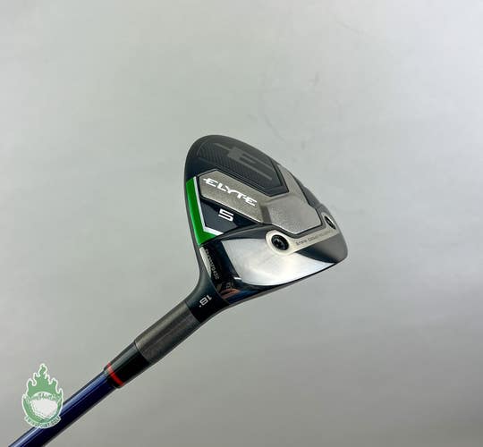 Right Handed Callaway ELYTE 5 Wood 18* Ventus TR 7-X Extra Stiff Graphite Golf