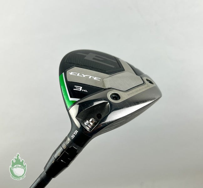 Callaway Elyte 3HL Wood 16.5* HZRDUS 70g Extra Stiff Flex Graphite Golf Club