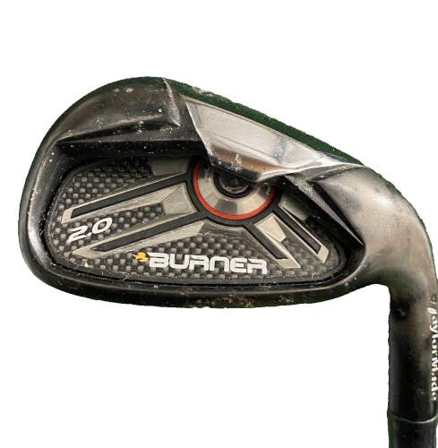 TaylorMade Burner 2.0 9 Iron 13 Hosel RH Mens 85g Stiff Steel 36 New 360 Grip