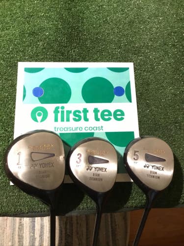 Yonex Ladies Super ADX Titanium Woods Set D, 3W, 5W Ultra Lightweight Graphite