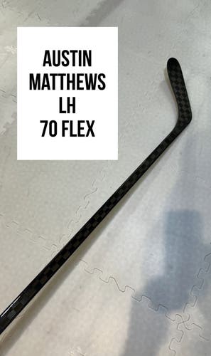 Senior(1x)Left Matthews 70 Flex ProBlackStock™ Unbranded Pro Stock Hockey Sticks