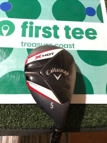 Callaway XHOT 25* 5 Hybrid Seniors 60g Graphite Shaft (39)