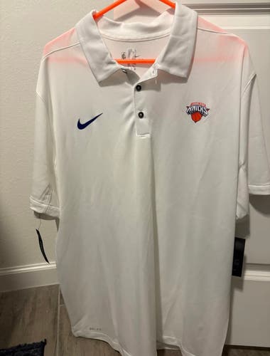 White XL Men's Nike Dri-Fit Shirt