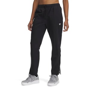Under Armour Rival Pants Women's Medium Black Stretch Drawstring Waist GBO2091