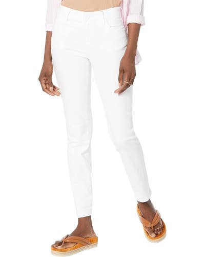 KUT from the Kloth Catherine Boyfriend Jeans Women 18 Optic White Cropped GBO216