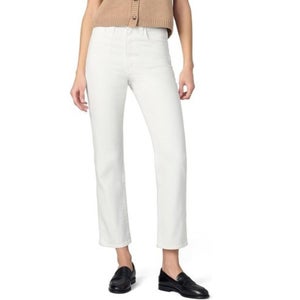 Joe's Jeans The Margot Ankle Jeans Women's 28 White Denim Straight Leg GBO2119