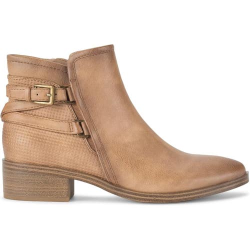 Baretraps Mackenzie Boots Women 8 Salted Caramel Almond Toe Ankle Bootie RHS7150