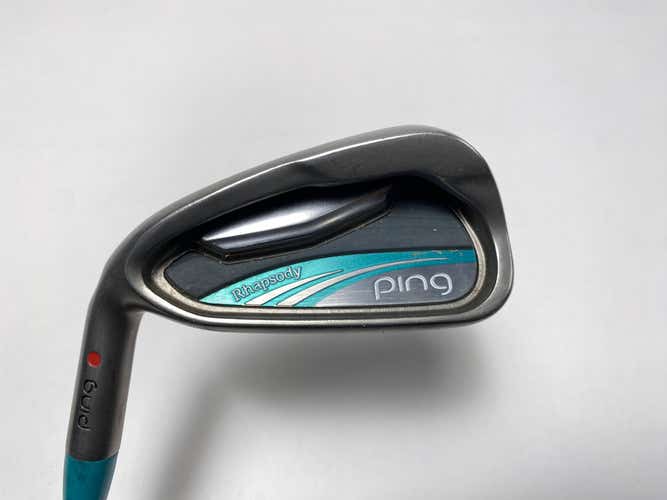 Ping Rhapsody 2015 Single 6 Iron Red Dot 1* Flat ULT220 Lite Ladies LH