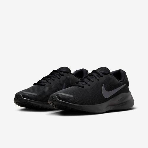 Nike Revolution 7 FB2207-005 Sneaker Men's 13 Black Road Running Shoes RHS7088