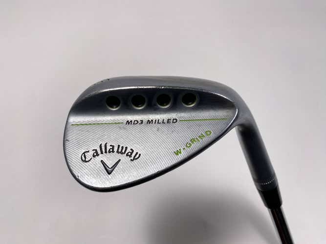 Callaway MD3 Milled Chrome W-Grind Lob Wedge LW 60* 11 Dynamic Gold Wedge RH