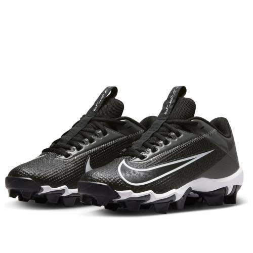 Nike Vapor Edge Shark 2 DH5089-010 Kids 2.5 Black Gray Football Cleats RHS7153