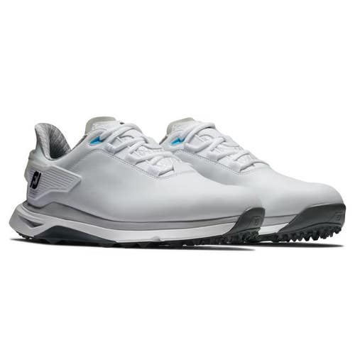 FootJoy Pro|SLX 56912 Sneaker Mens 9 White Leather Waterproof Golf Shoes RHS7154
