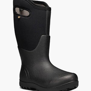 Bogs Neo Classic 72561W-001 Women's US 9.5 Black Wide Calf Rain Boots ZAP1206