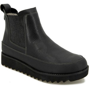 Jambu Gabby Boots Womens US 8 Black Leather Waterproof Round Toe Chelsea ZAP1079