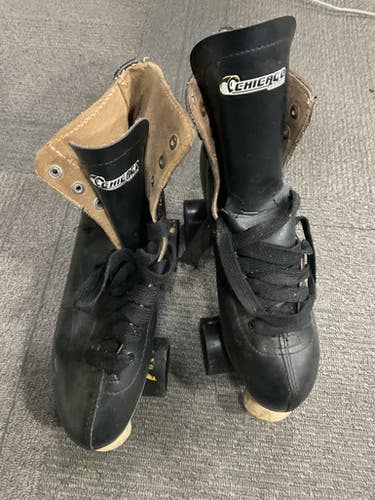 Used CHICAGO Senior Roller Quad Skates Black Senior 8 11614-S000229656