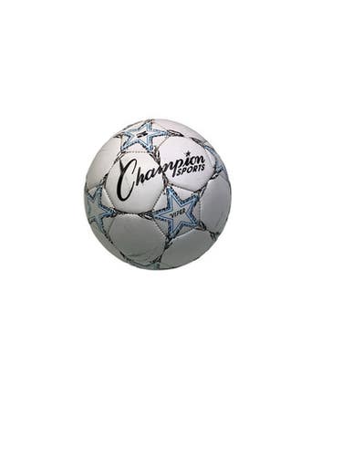 Used Champion Sports VIPER All Size Soccer Ball White 5 11347-S000262704