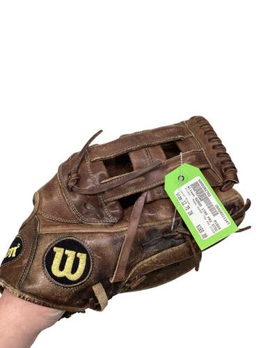Used Wilson A2000 1799 PRO STOCK BB/SB Glove RH Throw Brown 12 3/4" 11347-S000262702