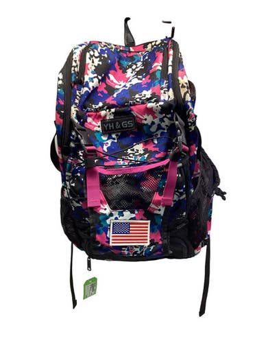 Used 2 BAT BACKPACK BB/SB Player Backpack Pink 11347-S000262696