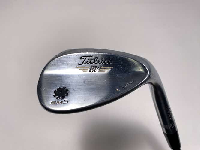 Titleist Vokey SM5 Tour Chrome Lob Wedge LW 60* 4 Bounce L-Grind Wedge RH