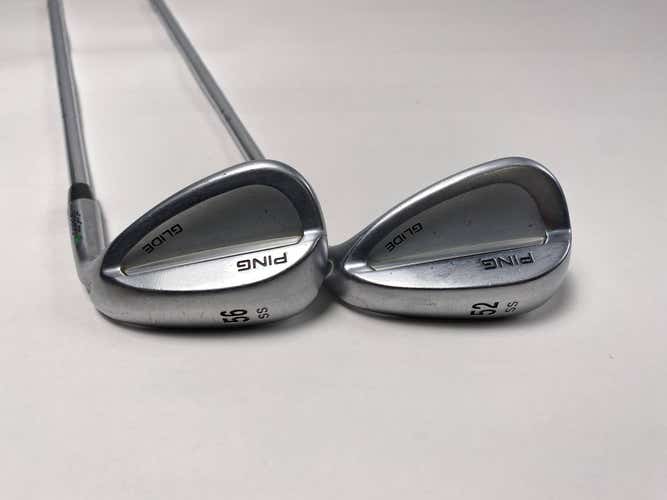Ping Glide Wedge Set 52* | 56* Green Dot 2* Up CFS Wedge Steel Mens RH