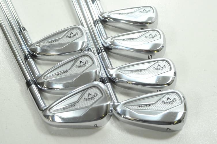 Callaway Elyte 4-PW Iron Set Regular Flex RH Vector 80g Steel  # 209947