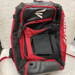Used Easton WALK OFF BB/SB Player Backpack Black And Red 11855-S000198312