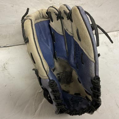 Used Rawlings Triple Play TP105 Baseball Glove RH Throw Grey And Navy Blue 10 1/2" 11855-S000198294