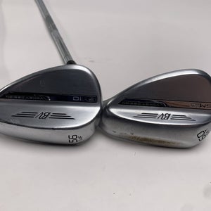 Titleist Vokey SM10 Tour Chrome Wedge Set 56* 14 60* 4 SM10 Wedge Steel Mens RH