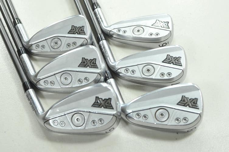 PXG Gen6 0311 XP Double Chrome 6-W,GW Iron Set RH SteelFiber Senior Flex #209892