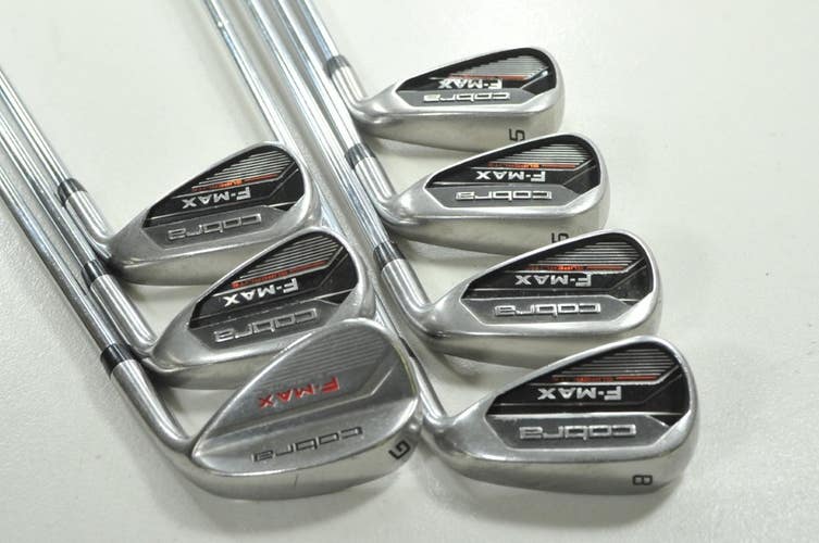 Cobra F-Max Superlite 5-PW,GW Iron Set Regular Flex Right Steel # 209902