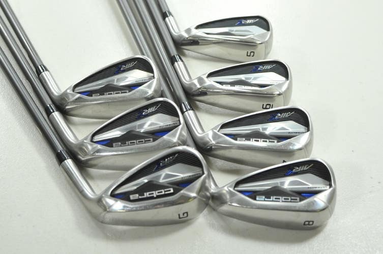 Cobra Air-X Ultralite 5-PW,GW Iron Set Senior Lite Flex RH 45g Graphite # 209952