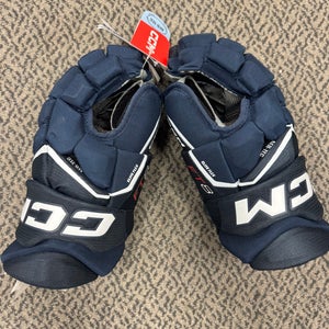 CCM Navy Jetspeed FT8 Pro Gloves 15" (New)