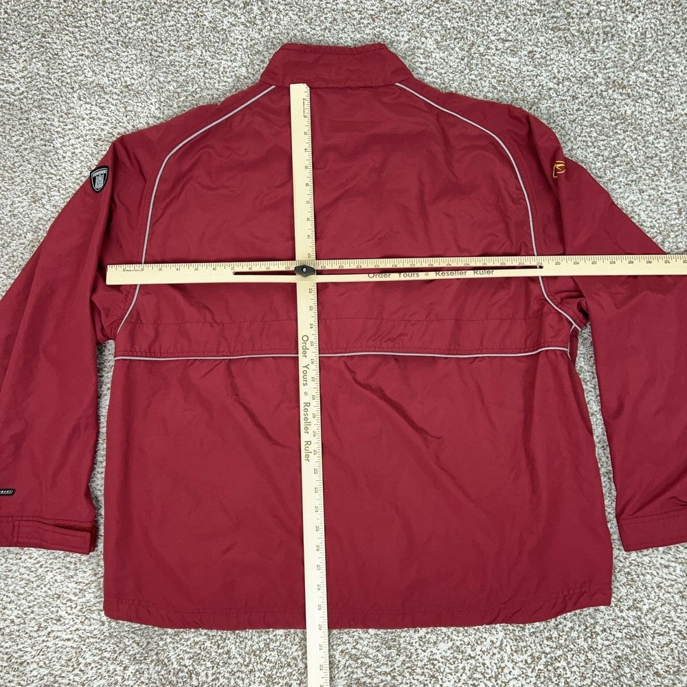 Washington Redskins Jacket Mens XL NFL Reebok Windbreaker Coat