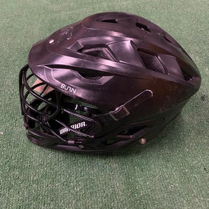 Black Youth Warrior Burn Helmet (Used)