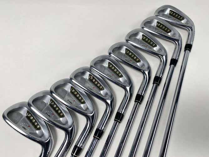 TaylorMade Rac LT Iron Set 2-PW FCM 6.0 Stiff Steel Mens RH