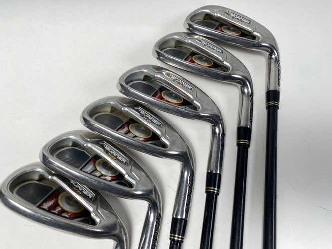 TaylorMade Burner XD Iron Set 7-PW+AW+SW REAX SuperFast 65g Senior Graphite RH