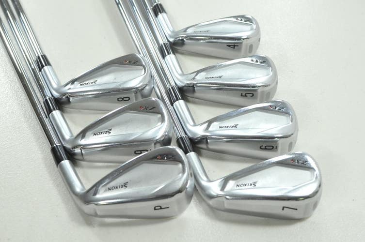 Srixon ZX4 4-PW Iron Set Regular Flex RH KBS Tour C-Taper 95g Steel # 209894