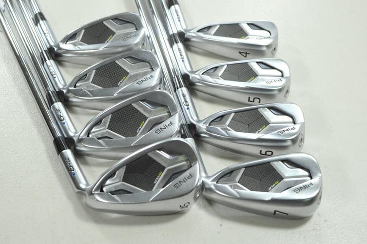 Ping G430 4-W,45* Iron Set Regular Flex Blue Dot Right Elevate MPH Steel #209927