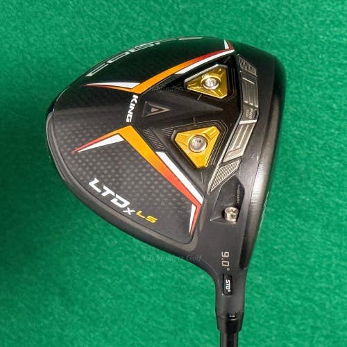 Cobra King LTDx LS 9 Driver Fujikura Vista Pro 75-S Graphite Stiff w/ HC