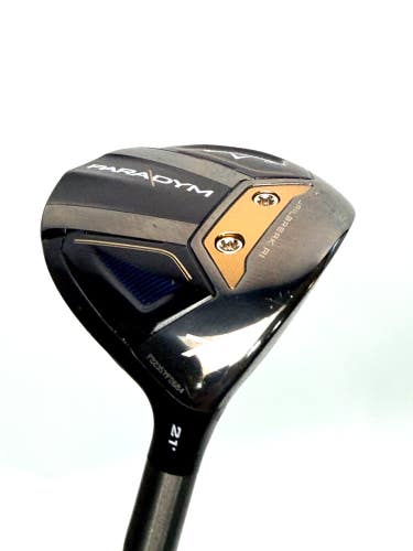 Callaway Paradym 7 Wood 21 Aldila Ascent Blue 50g Senior Flex Fairway Wood