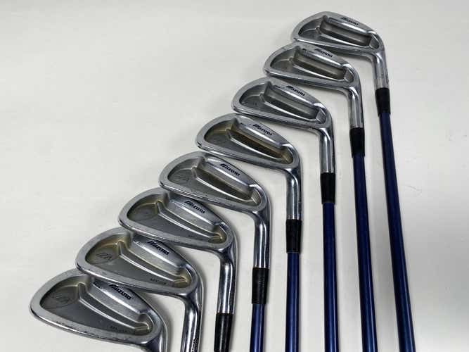 Mizuno MX 23 Iron Set 3-PW Exsar Blue Light Regular Graphite Mens RH