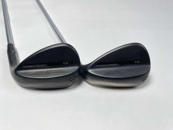 Titleist Vokey SM10 Jet Black Wedge Set 56* 12 | 60* 8 SM10 Wedge RH