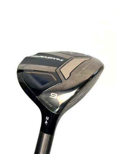 Callaway Paradym 9 Wood 24 Aldila Ascent Blue 50g Regular Flex