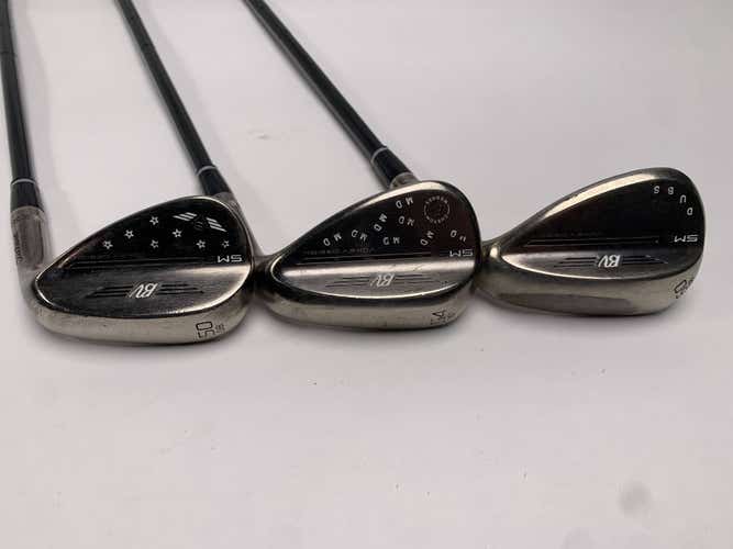Titleist Vokey SM9 Brushed Steel Custom Wedge Set 50*8 | 54*10 | 60*8 S400 RH