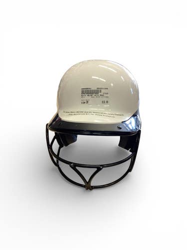 Used Worth HELMET WITH MASK Batting Helmet w/Mask White SM 11846-S000099563