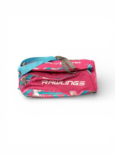 Used Rawlings EQUIPMENT BAG BB/SB Team Carry Bag Pink 11846-S000099560